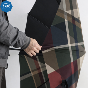 Parapluie de voyage de luxe avec logo, parapluie personnalisé, parapluie de golf en gros, parapluie coupe-vent, cadeau d'entreprise, équipement de pluie imprimé - Product Image 4