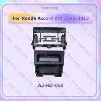Maisimei Vente en gros Cadre de voiture noir de 10 pouces pour Honda Accord 8ème génération 2008-2013 RHD LHD, cadre de lecteur DVD de voiture avec câble