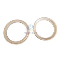 Cincin PEEK Isi Keramik Tahan Suhu Tinggi Non-Toksik Bersertifikasi ISO9001 NEWNAS, Warna Dapat Disesuaikan Model N-PR-CM
