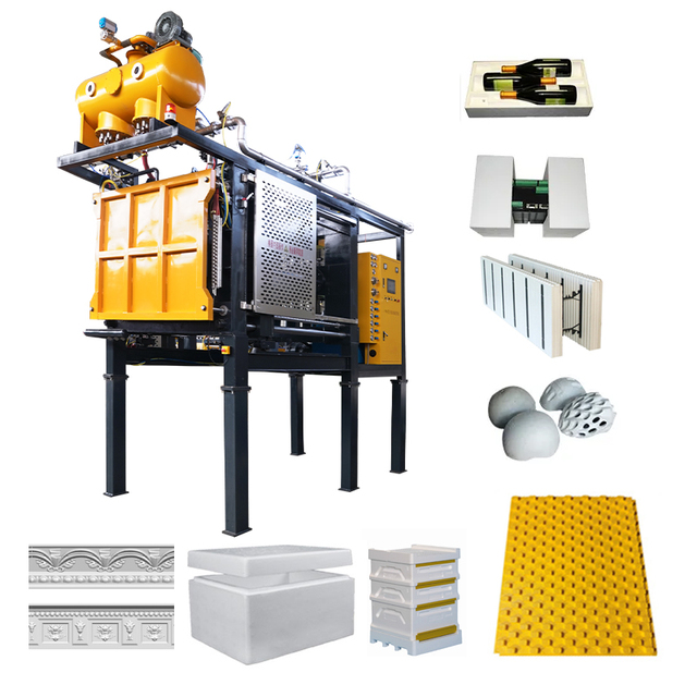 Complete production line for ICF blocks small-scale production unit for manufacturing ICF blocks eps molding machine