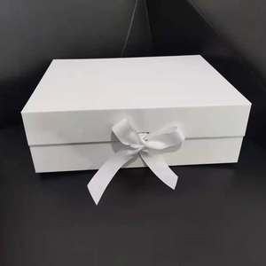 <b>Foldable</b> Magnetic Gift <b>Boxes</b> With Ribbon Closure For Luxury Packaging And Gifting - Product Image 2