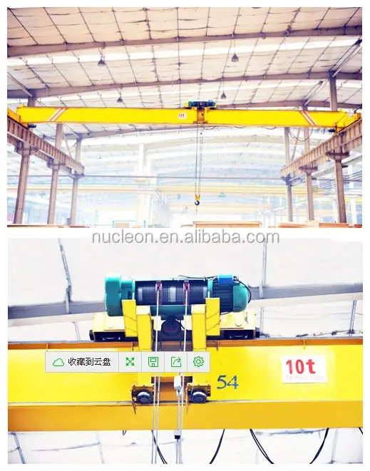 LDP elektrik Single Girder Overhead Crane kapasitas angkat 3 ton 5 ton 10 ton untuk bengkel