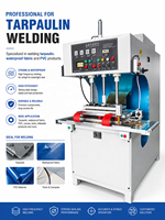Machine de soudage à haute fréquence pour bâches et tentes imperméables, 12kW 15kW, personnalisée en usine, fabriquée en Chine