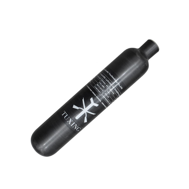 Serbatoio Aria Alluminio Pcp Paintball TUXING Serbatoio D'Aria In Alluminio Pcp Paintball, Serbatoio Bottiglia Aria 23CI 5/8-18UNF