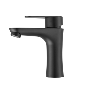 Juego de grifería para el hogar, de un solo orificio, de acero inoxidable negro, para calentador de agua, lavabo de baño, accesorios de grifería - Product Image 1
