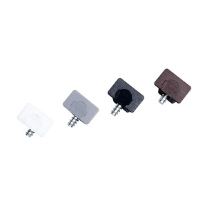 Quality One 15mm Shelf Support Nylon Iron Invisible Furniture Connector Cabinet Hardware - Product Image 1