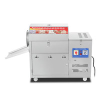 Machine de Torréfaction Commerciale Électrique Automatique pour Grains de Café, Graines, Noix de Grenoble, Noix de Cajou, Sésame, Amandes, Fèves de Cacao et Arachides