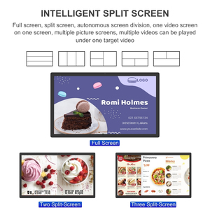 Nhà Hàng Wall Mount kỹ thuật số biển hiển thị quảng cáo 27 32 43 55 inch <span class=keywords><strong>Android</strong></span> 10 Tablet PC thương mại Bảng Menu hiển thị - Product Image 4