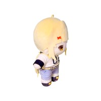 Maßgefertigte Anime Nekomimi Plüschpuppe mit Gestickten Gesichtszügen Kurzes Fleece-Gewebe 10cm 20cm Geschenk Hobby Sammlerstück Spielzeug