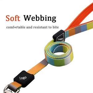 Guinzaglio personalizzato per cani da compagnia di alta qualità con manico imbottito in Neoprene in Nylon personalizzato stampa a sublimazione Logo all'ingrosso per animali domestici - Product Image 2
