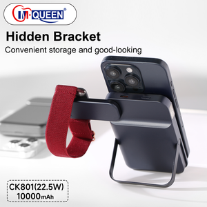 Cargador Portátil Magnético 3 en 1 de 22.5W y 10000mah con Soporte, Cargador Inalámbrico para Teléfono y Reloj - Product Image 3