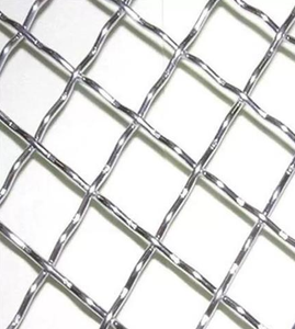 Stainless Steel Woven Crimped <b>Wire</b> <b>Mesh</b>, Metal Crimp <b>Mesh</b> Panel for Construction and Industrial Filtration - Product Image 1