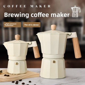Caffettiera <span class=keywords><strong>Moka</strong></span> <span class=keywords><strong>da</strong></span> 3/6/9 Tazze Multi-Misura, Macchina per Espresso <span class=keywords><strong>da</strong></span> Fornello con Manico Resistente al Calore per Casa, Ufficio e Campeggio - Product Image 4