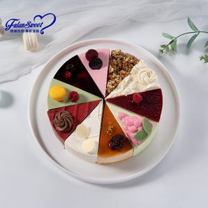 เค้กมูสหวานชุ่มชื้นสิบรสชาติที่แตกต่างกันเค้กขนมหวานพร้อมอาหารแช่แข็ง - Product Image 3