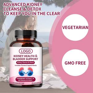 Yetişkin idrar yolu böbrek temizliği için böbrek ve mesane detoks Vitamin desteği için özel etiket sağlık kapsül kompleks kapsüller - Product Image 2