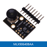 MLX90640 Module de caméra Capteur de température d'image thermique 32x24 IR Infrared Array Thermometric Dot Matrix 32*24 Module de capteur