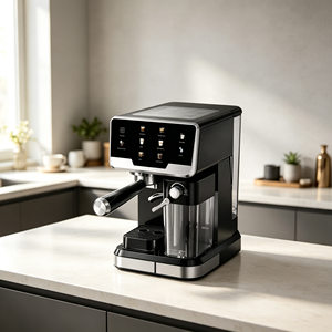 Machine à expresso silencieuse en acier inoxydable personnalisable pour café froid, usage domestique et bureau, OEM ODM, <span class=keywords><strong>cafetière</strong></span> à latte à une touche - Product Image 6