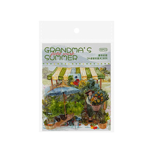 I pacchetti di adesivi per animali domestici della serie estiva dalla <span class=keywords><strong>casa</strong></span> della nonna di Yiniao con un tema di capanna della fattoria sono decorazioni per Scene fai da te fatte <span class=keywords><strong>a</strong></span> mano - Product Image 5
