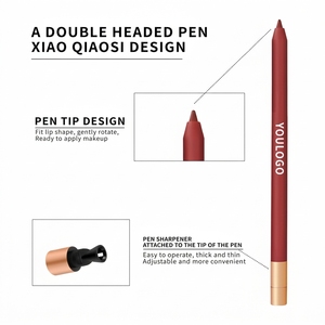 <span class=keywords><strong>Crayon</strong></span> à <span class=keywords><strong>lèvres</strong></span> mat waterproof haute pigmentation, marque privée, 19 couleurs, végan, <span class=keywords><strong>longue</strong></span> <span class=keywords><strong>tenue</strong></span>, texture crémeuse - Product Image 1