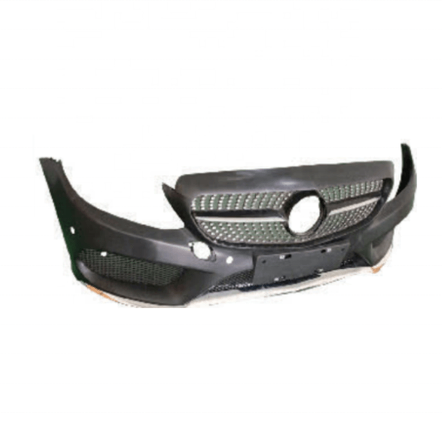 Car Body Kit AMG Style Front Bumper Kit for Mercedes Benz C-class W205 AMG Used in Sport Car 2013-2018