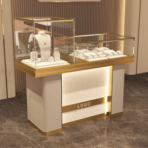Vitrina de Exhibición de Joyería de Alta Calidad, Mueble de Exhibición para Tienda de Joyería, Diseño Interior de Lujo para Joyería - Product Image 2