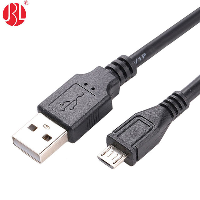 USB 2.0 Type a to Micro Male Extension Cable with Copper Contact USB 2.0 Plug to Micro B Plug Cable for Power Applications
