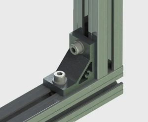 Factory Wholesale Custom Aluminium Angle <strong>Corner</strong> Connector Bracket for Aluminum Extrusion Profile - Product Image 4