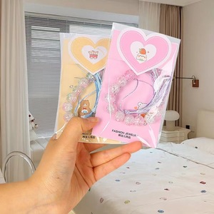 Pulseras para niños, coloridas, con cuentas, estilo coreano, imitación de perlas, borlas de dibujos animados, joyería para niños, regalos para estudiantes - Product Image 2