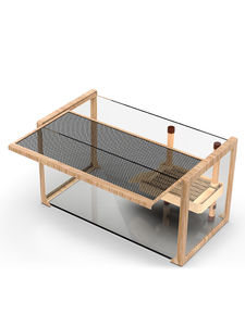 Barbare BG Croissance DJ 01-03 Bois grain boîte de verre pour gecko à cornes grenouille araignée amphibie, serpent <span class=keywords><strong>terrarium</strong></span>, boîte d'alimentation, verre cy - Product Image 6