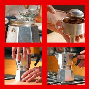 Cafetera Espresso Bialetti Moka Express de 12 Tazas, Original de Aluminio para Cocina, Café Italiano Tradicional Desde 1933, Hecho en Italia - Product Image 6