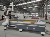 1325 système de contrôle LNC d'approvisionnement d'usine routeur Cnc Atc pour la ligne de Production de meubles à bois changement d'outil automatique