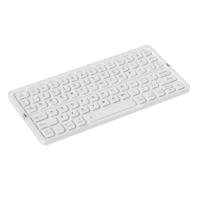 Clavier sans fil portable pliable OEM BT rechargeable pour téléphone et tablette