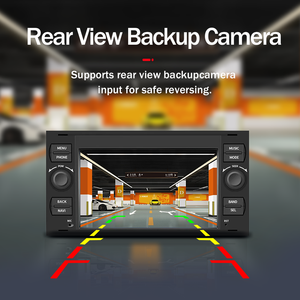 Autoradio Android da 7 Pollici per <span class=keywords><strong>Ford</strong></span> <span class=keywords><strong>Focus</strong></span> (2006-2011), con CarPlay Wireless e Android Auto, Navigazione GPS, Unità Multimediale con DSP - Product Image 3