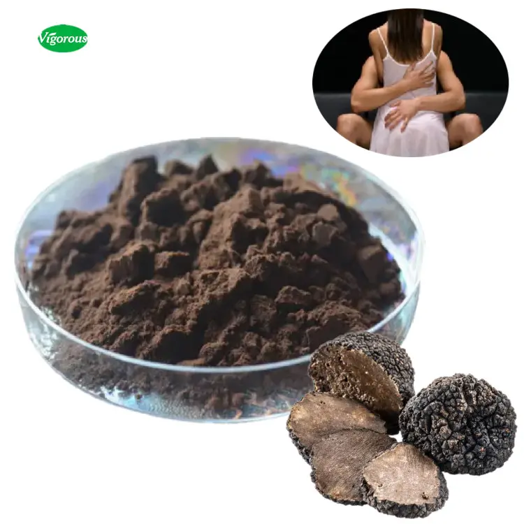 Campioni gratuiti naturali al 100% organici polvere di tartufo nero di melanosporum all'ingrosso della fabbrica di alta qualità