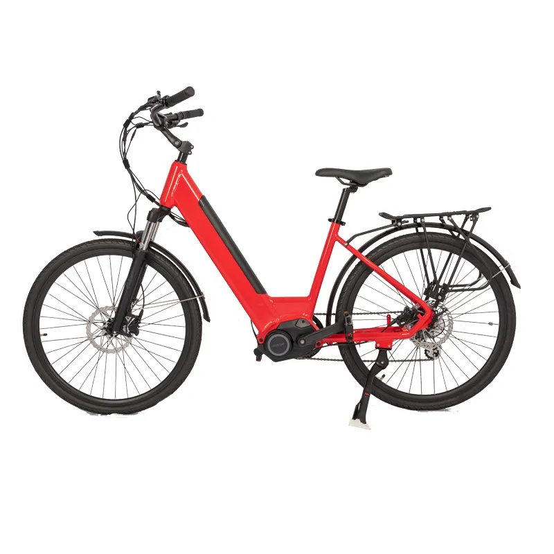 OEM 도매 가격 ECT07 전기 자전거 48V 500W 미드 드라이브 모터 풀 서스펜션 전기 자전거