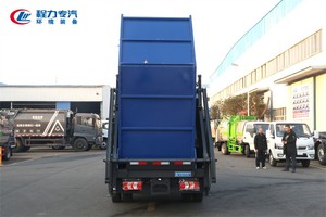 Camión Compactador de Basura Modelo Clásico Popular, Camión de Residuos con Tecnología Madura - Product Image 3