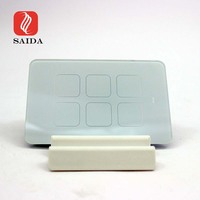 Plaques en verre trempé 3mm personnalisées pour les cartes d'interrupteur modulaire