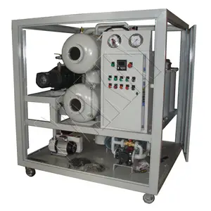 ZYD -100 Oil Filtration Machine Full Automatic Hydraulic Vacuum Oil Regeneration for Hydraulic Oil