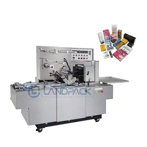 Automatic Cellophane Condom Box Packing Machine/ CD Perfume Gift Box Film Packing Machine