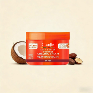 Crème Coiffante en Gros à la Noix de Coco Bio Hydratante Anti-Frisottis pour Définir et Redonner Volume aux Boucles - Product Image 1