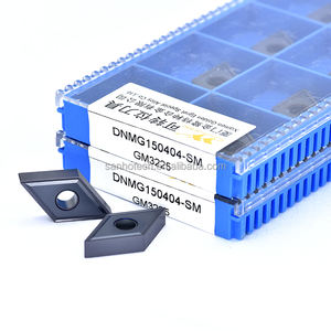 Pastilha de Torneamento Externa CNC 100% Original DNMG150404SM DNMG150408SM DNMG150412SM GM3225 OEM para Aço Inoxidável - Product Image 1