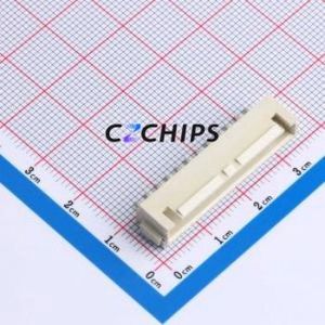 ZX-HA2.54-12PWT Wire-to-Board Pin Header SMD,P=2.54mm,Horizontal Mount Connector 1x12P 2.5mm Horizontal Mount XHB - Product Image 1