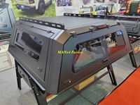 Camion de haut niveau en acier Topper Camper Shell Pickup Auvent pour Toyota Hilux avec fenêtres coulissantes Pick Up Trucks