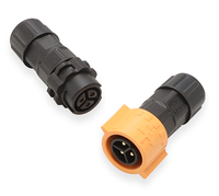 Boîtier de jonction électrique étanche IP68 - Connecteur de câble auto-bloquant 2 voies, blindé pour extérieur, installable sur site pour utilisation souterraine