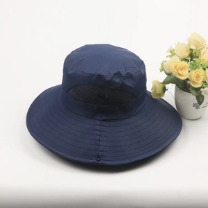 Bucket <b>Hat</b> Breathable Sun Protection Outdoor Fishing <b>Hat</b> Adult <b>Summer</b> Khaki - Product Image 2