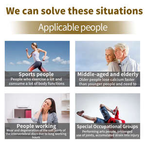 Cápsula de tableta de condroitina de glucosamina MSM, tabletas de condroitina de aminoglicano de densidad ósea aumentada para articulaciones veganas - Product Image 2