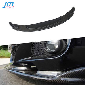 Spoiler per splitter per labbro anteriore in fibra di carbonio per <span class=keywords><strong>BMW</strong></span> serie 3 E92 <span class=keywords><strong>E93</strong></span> M-Tech M Sport 2009-2012 HM Style FRP Head Bumper Chin pala - Product Image 1