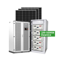 Système de stockage d'énergie industriel et commercial à batterie au lithium 100 kWh 200 kWh 500 kWh, armoire de batterie LiFePO4