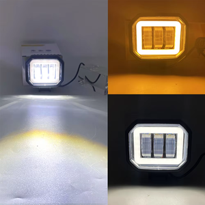 ไฟตัดหมอกโปรเจคเตอร์เลนส์ <span class=keywords><strong>3</strong></span> นิ้ว สำหรับรถยนต์ ไฟตัดหมอก LED 30w ไฟเสริมพร้อมสีสัน ไฟวงแหวน LED สำหรับรถยนต์และมอเตอร์ไซค์ - Product Image 4