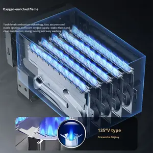 Usine de gros de haute qualité 6/7/8/10/12L chauffe-eau à gaz sans réservoir 13/15/16/20/24/32/36/40L chaudière à gaz instantané GPL/NG Geyser - Product Image 5